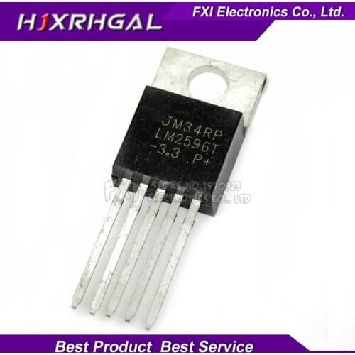 10PCS LM2596T-3.3 LM2596T LM2596 TO-220-5 The new quality is very good work 100% of the IC chip