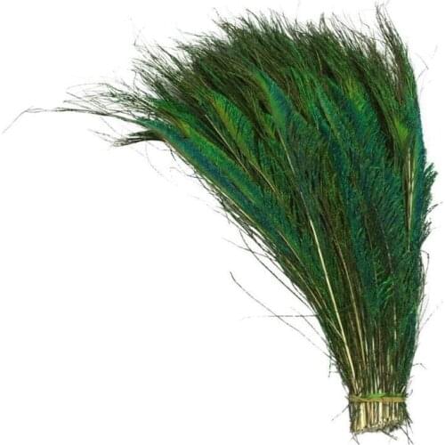10Pcs/Lot High Quality Natural Peacock Feather Decor 30-35cm Peacock Feathers for Needlework Accessories DIY Crafts Decoration