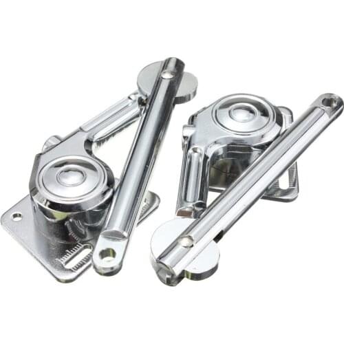 2 Lift Up Lid Support Door Stay Piston Hinge Kitchen Cupboard Cabinet Soft Close