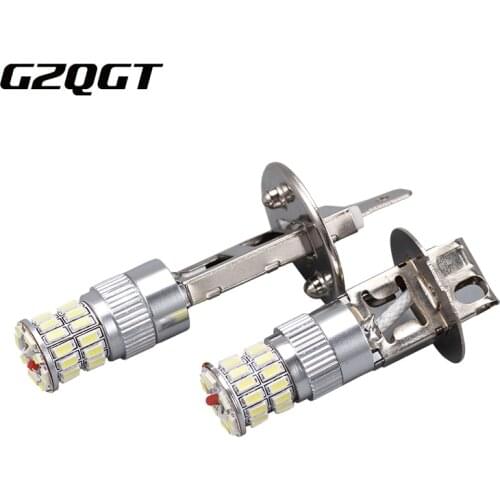 2x H3 H1 4014 26SMD LED Replacement Bulbs Car Fog Lights Canbus No Error Daytime Running Light Auto Lamp White/Blue/Ice Blue