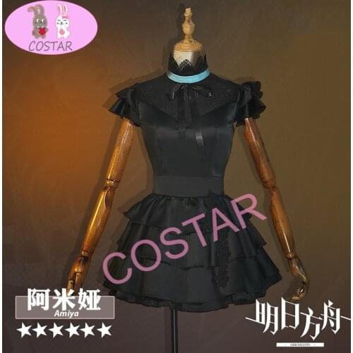 Anime! Arknights Amiya Symphony Group Elegant Dress Lovely Uniform Cosplay Costume Halloween Party Outfit Dailydress Women NEW