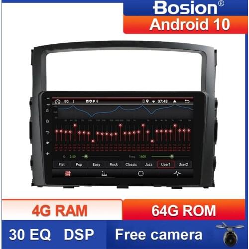 Bosion For Mitsubishi Pajero 4 V80 V90 2006-2014 Car Radio Multimedia Video Player Navigation GPS Android 10 PX6 DSP 4GB 64BG