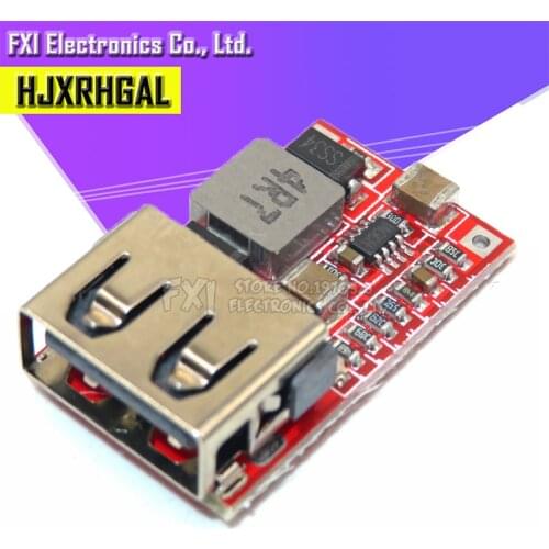DC 6-24V 12V/24v to 5V USB Output Charger Step Down Power Module Mini DC-DC Step Up Boost Module Power Adjustable Buck Converter