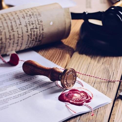 Retro Wooden Seal Sealing Wax Handle Stamp Handle Art Decorative Handle Wedding Post Gift Pattern Wax Seal Stamps Handle Dropshi