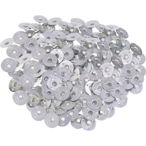 500 Piece Metal Candle Wick Tea Lights Votive Candle Wicks Self Centering Sustainers Tabs Base for Candle Making 12.5x3mm