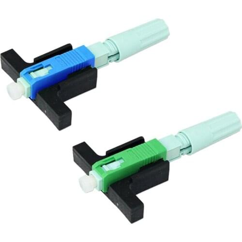 FTTH SC UPC Optical fibe quick connector SC FTTH Fiber Optic Fast Connector Embedded High Quality SC APC