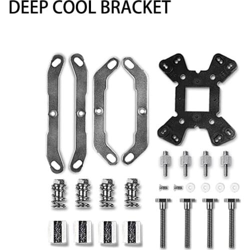 Deep cool GAMMAXX GTE V2 Legendary Cooling 400 gt v2 full range of buckles intel amd am4 2011 back plate base bracket