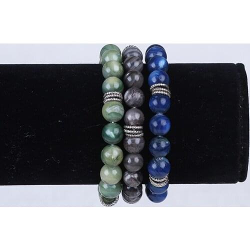 Custom Colorful 8mm Shell Pearl Beads Bracelet