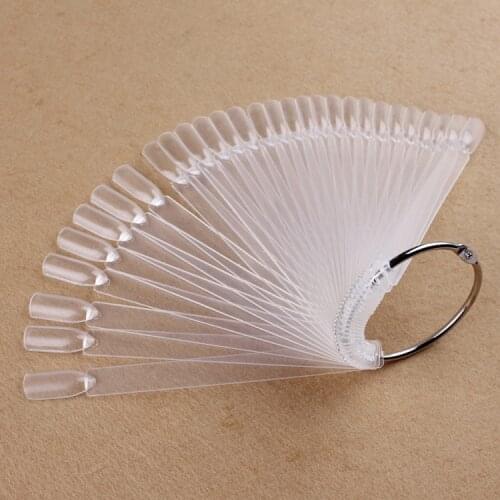 MAOHANG 50tips New Nail Polish Color Chart nail art display chart Nail Polish Display tools for nail gel polish