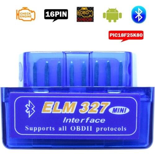 Obd2 Scanner Elm327 Bluetooth V1.5 Auto Diagnostic Tools ELM 327 V 1.5 OBD 2 Diagnostic Scanner For Android Code Reader For Car
