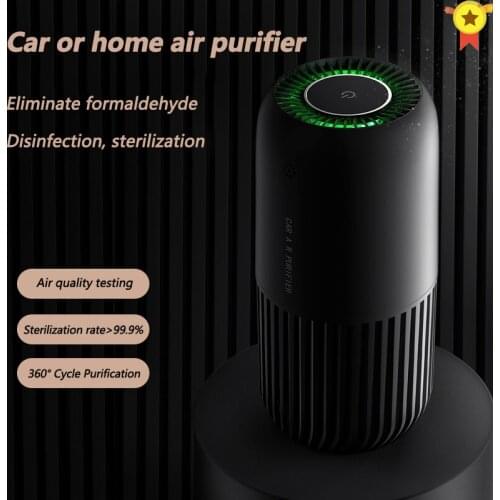Air Purifier For Home Activated carbon Filters Purifier Car air Air cleaner Air detection Deodorization Eliminate Formaldehyde