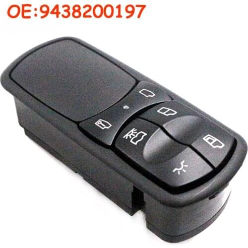 OEM 9438200197 A9438200197 Car Power Window litfer switch For Mercedes Benz truck