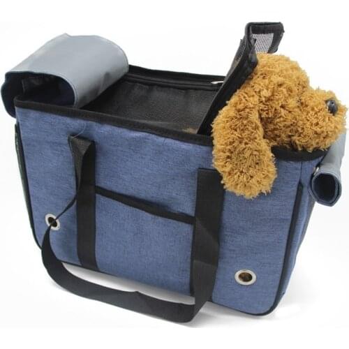 Outdoor Pet Carrier 2.5KG 5KG 7.5KG Dog Bag All Covered Subway Carriable Cat Bags Safety Nylon Mesh Classical Cat Carrier