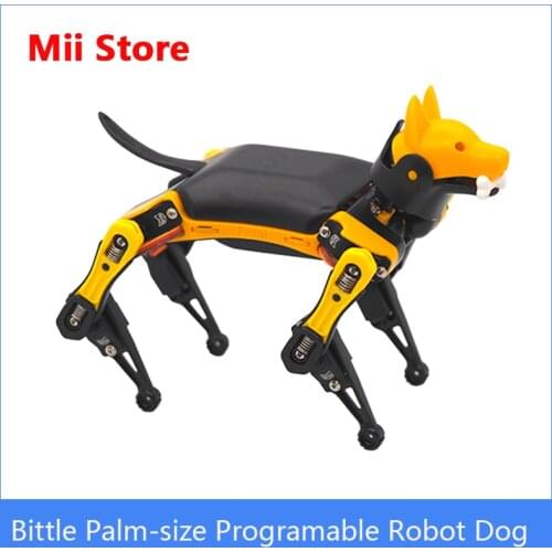 Bittle Palm-size Programable Robot Dog Open Source Bionic Quadruped DIY Customizable Stem Toy Gift, Support Raspberry Pi Arduino