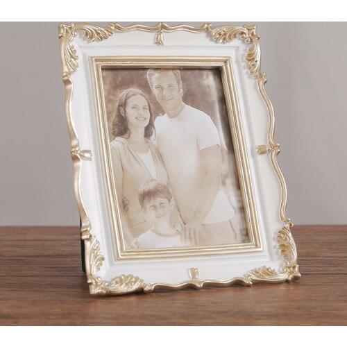 Luxury Silver Gallery Photo Frame Table Ornament Photo Frames Picture Bed Painting Porta Retrato Para Foto Picture Frames BW50XK