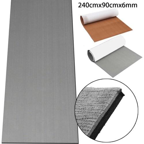 Self-Adhesive EVA Foam Boat Marine 90x240cmx6mm Boat Teak Decking Sheet Flooring Faux Boat Decking Sheet Accessories Marine