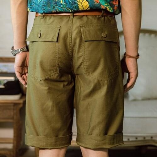 TL-0003 RedTornado US Military Style 8oz Og107 P41 Bermuda Super Top Quality Cotton Vintage Casual Durable Stylish Cargo Shorts