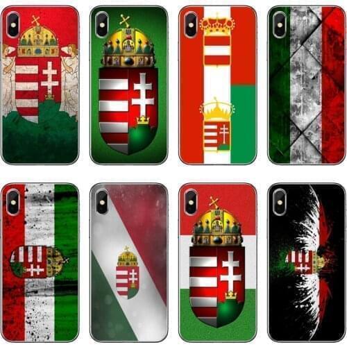 Silicon Soft Case For Huawei P30 P20 Pro P10 P9 P8 Lite Y5 Y6 Y7 Y9 P Smart Plus 2018 2019 Hungary Hungarians Flag Phone Case