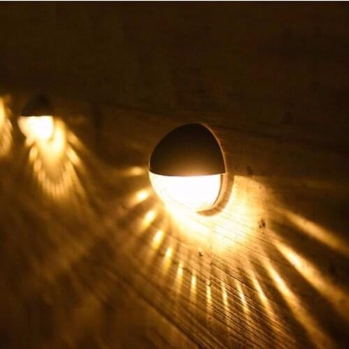 Solar Wall Light Wall Light Decorative Fence Garden Courtyard Lights for Porch