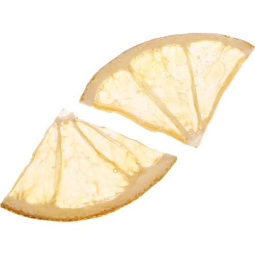 Prettyia Dried Pressed Fruit Orange Slices Resin Casting for Jewelry Making