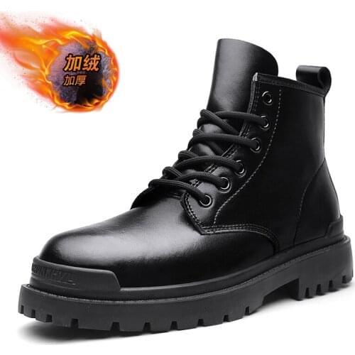 Tactical Military Martin Men Cowboy Boots Women Winter Snow High-top Leather Boot Outdoor X Hiking Ankle Shoes Work Safty Unisex
