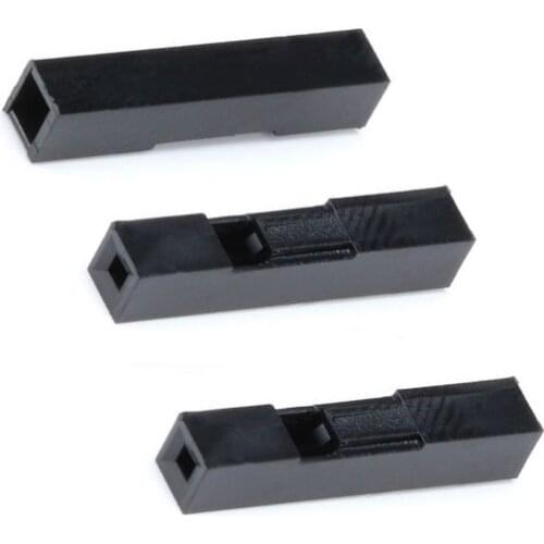 1000pcs Dupont Head 2.54mm 1P 1X1P Dupont Plastic Shell Pin Head Connector Jumper Wire Cable Housing Plug Female