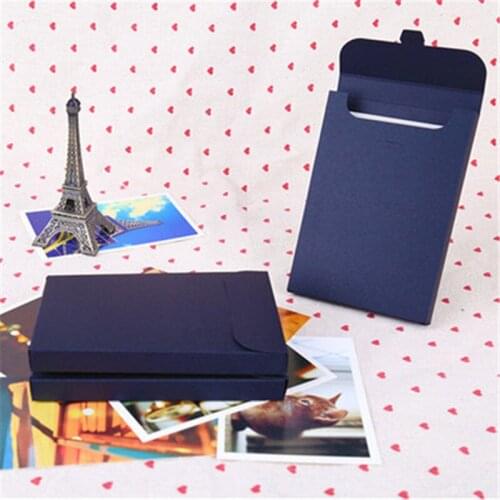 200Pcs/Lot 15.5*10.8*1.5cm Postcards Envelopes Blank Postcards packaging Boxes,blank Greeting card packing cardboard box