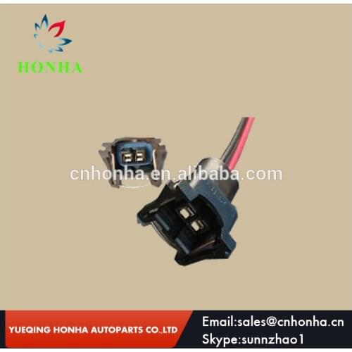 Free shipping 10/20/50/100 pcs/lots EV1 Fuel Injector 2 pin Connector Plug Clip Pigtail wire harness