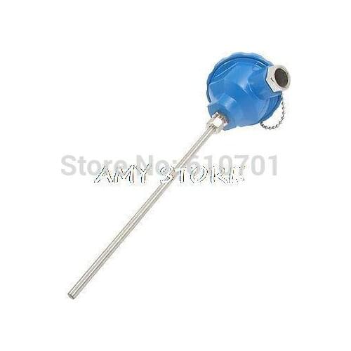 WZP-130 -200-450 Celsius PT100 200mmx6mm Sensing Rod Temperature Transmitter Sensor