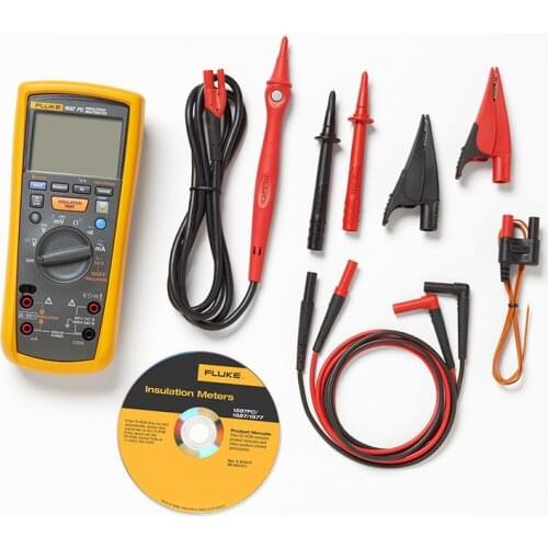 Fluke 1587FC Insulation Multimeter Insulation Test Voltages 1000V Insulation Test 2G Ohm Fluke Insulation Tester