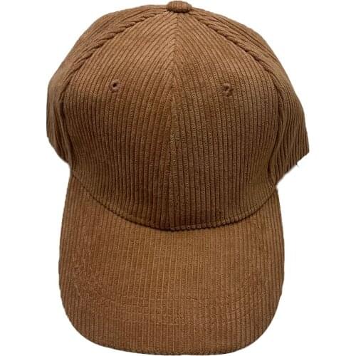 Womens cap mens cap dad hat solid sport unisex outdoor Custom black corduroy Snapback bone sports woman cap gorra