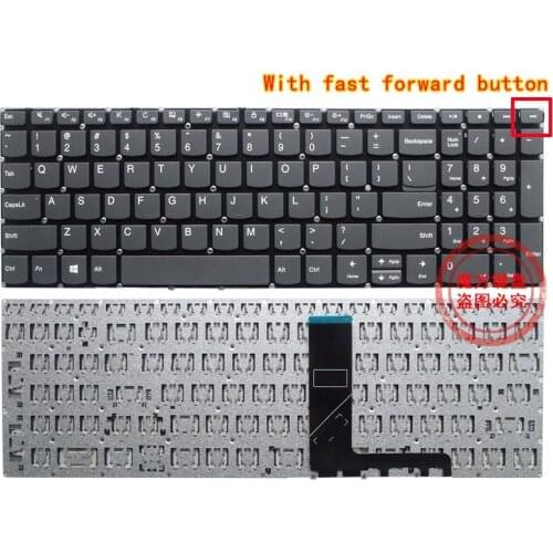 New US Keyboard for Lenovo IdeaPad 320-15 320-15ABR 320-15AST 320-15IAP 320-15IKB 320S-15ISK 320S-15IKB laptop Keyboard Black