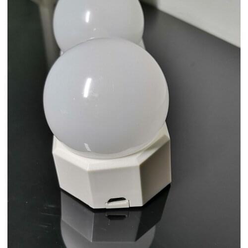 Hollywood LED Vanity Mirror Lights Kit 4 Dimmable Bulbs For Makeup Dressing