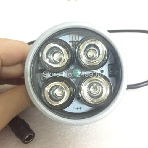 Lihmsek Waterproof 850nm CCTV Security Camera IR Infrared Night Vision Lamp Mini type CCTV 4pcs IR Array LEDs Illuminator Light