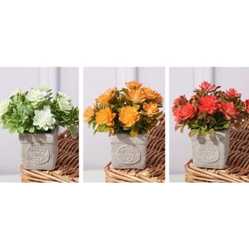 Lotus Bonsai Four Paper Pulp Basin Simulation Plant Table-Top Decoration Potted Plants for Home Garden Yard Decoration XHC88