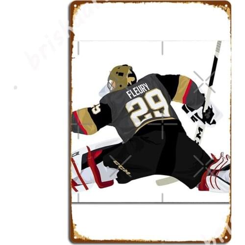Marc-André Fleury Metal Signs Poster Customize Garage Club Wall Cave Tin sign Posters