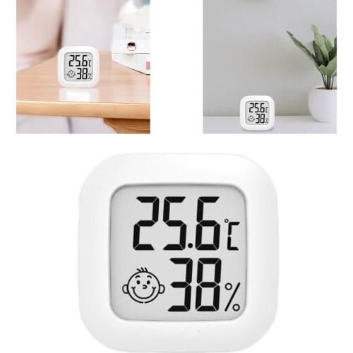 Mini Hygrometer Thermometer Digital Indoor Humidity Gauge Monitor with Temperature Meter Sensor