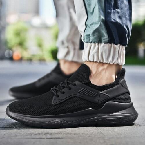 Sneakers Men breathable slip sneaker men sneakers-men Mens Light mesh shoes casual s Casual sports comfortable informales solid