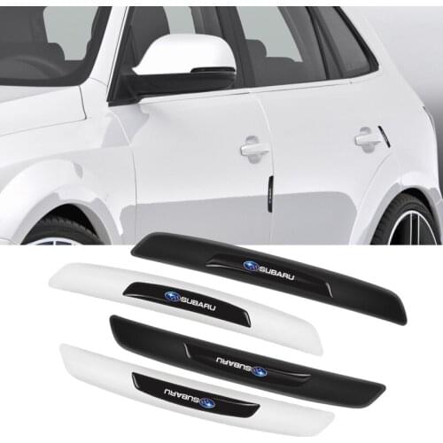 New 4Pcs Car Door Rearview Mirror Anti Collision Protective Stickers For Subaru Outback Legacy Forester Impreza STI BRZ XV WRX