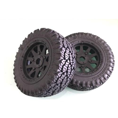 KRAKEN Vekta.5 ARTR tires+Wheels rim (2) Maxxis 1/5Scale Losi 5IVE-T hpi 5sc