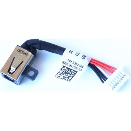 DC Power Jack Charging Port Socket Connector with Cable Harness for Dell Inspiron 15-7570 i7570 7573 i7573