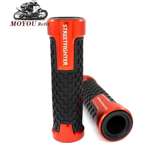 For DUCATI STREETFIGHTER STREETFIGHTERS STREETFIGHTER 848 Motorcycle Accessories CNC Handlebar Grips Handle Grip Protector