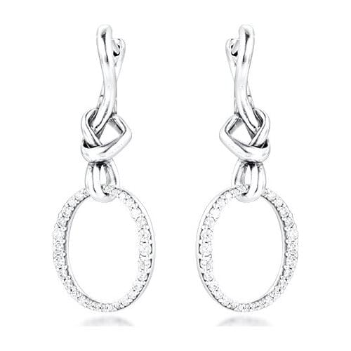 Shimmering Round 2020 Stud Earrings for Women 925 Sterling Silver Small Earrings Jewelry Fine Girl Earring Gift