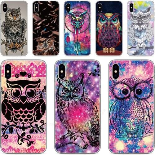Silicone Animal Owl Cover For Ulefone Note 11P 9P 8P 7P Armor X7 X3 7 6 6E Power 6 OnePlus 8T 8 Nord N100 N10 5G Phone Case