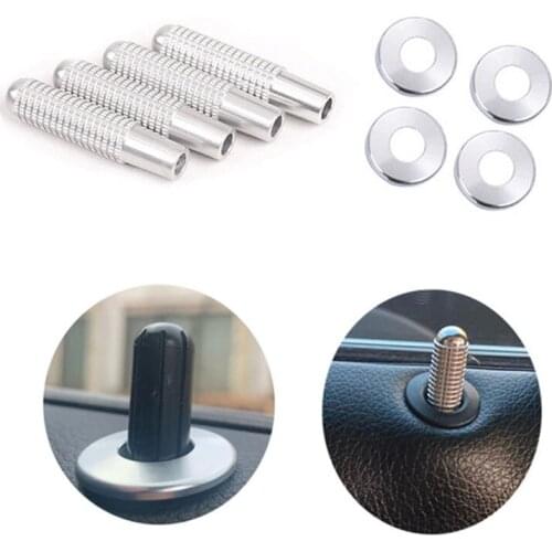 Car Styling Modified Door Bolt Lock Pin Cover For Mercedes Benz C W205 C63 GLC X253 Coupe C292 Amg E W213 Class Auto Accessories