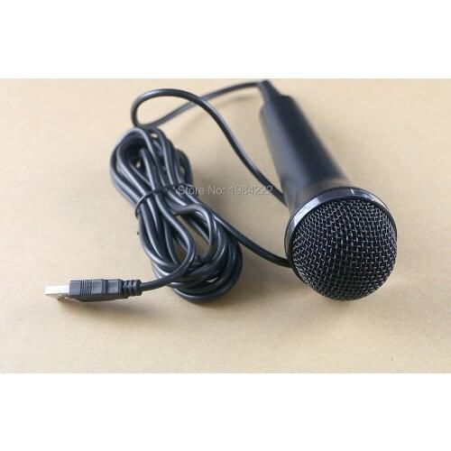 OCGAME Universal Black Stereo Wired Microphone Professional USB Microphone for PS4/PS3/Xbox One/Xbox 360/Wii/PC Computer