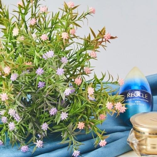 1pc plastic small stars Artificial flowers DIY Wedding Party Home Decoration Fake Flower Plant