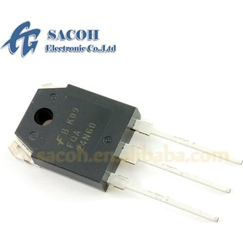 10Pcs FQA24N60 or FQA26N30 or FQA27N25 or FQA28N15 TO-3PN 24A 600V N-channel Power MOSFET