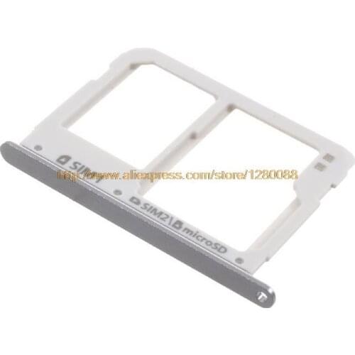 10pcs/lot New SIM Card Holder for Samsung Galaxy A3 A5 A7 A310 A510 A710 2016 Dual SIM Micro SD Card Tray Slot Replacement