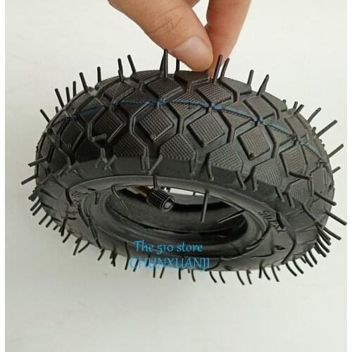 160mm Pneumatic Tyre Electric Scooter Pneumatic Wheel 6x2 Tire with Inner Tube 6x2 fits Electric Scooter for Modified Wheel